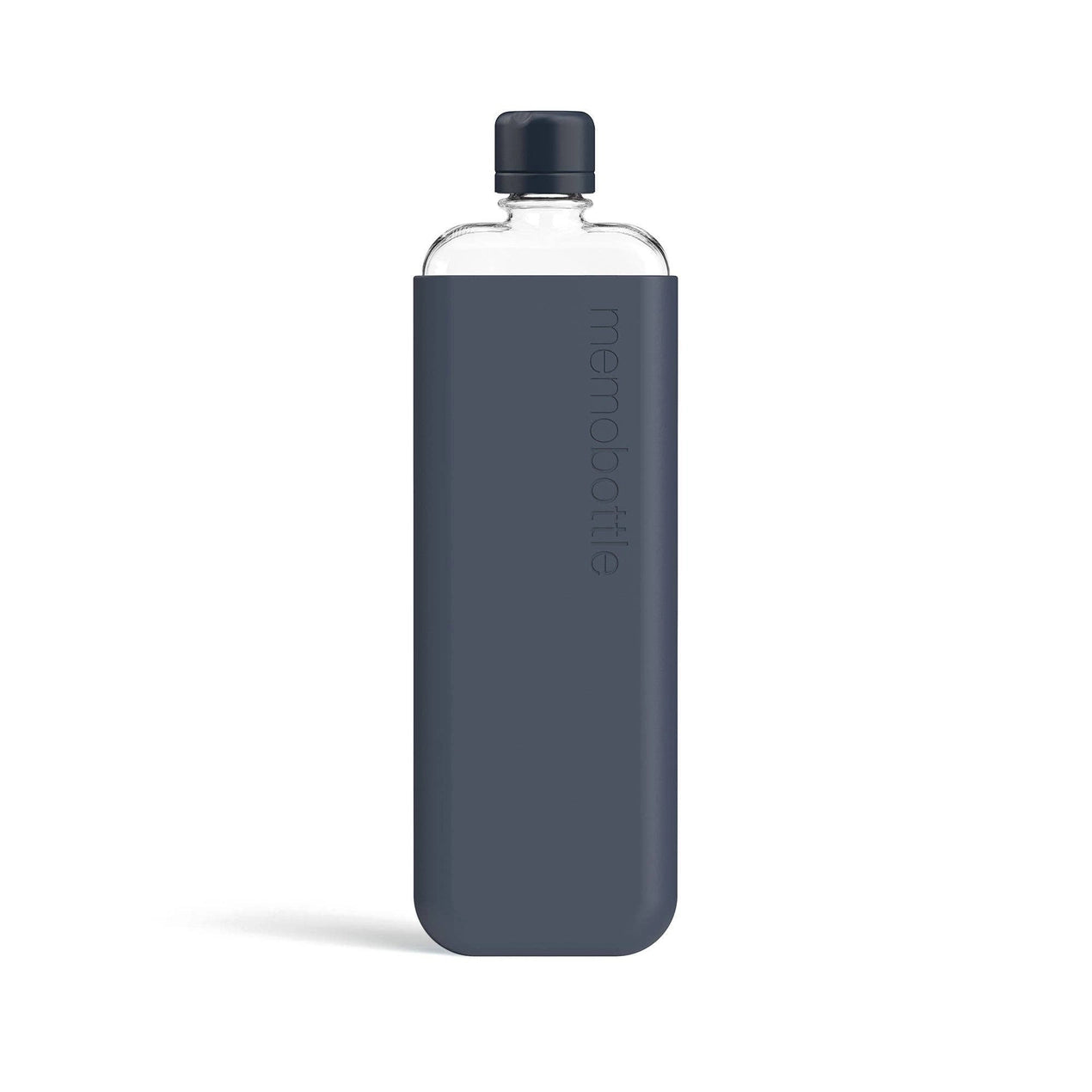 Memobottle™ Slim Transparent Bundle 450ml, Midnight Blue