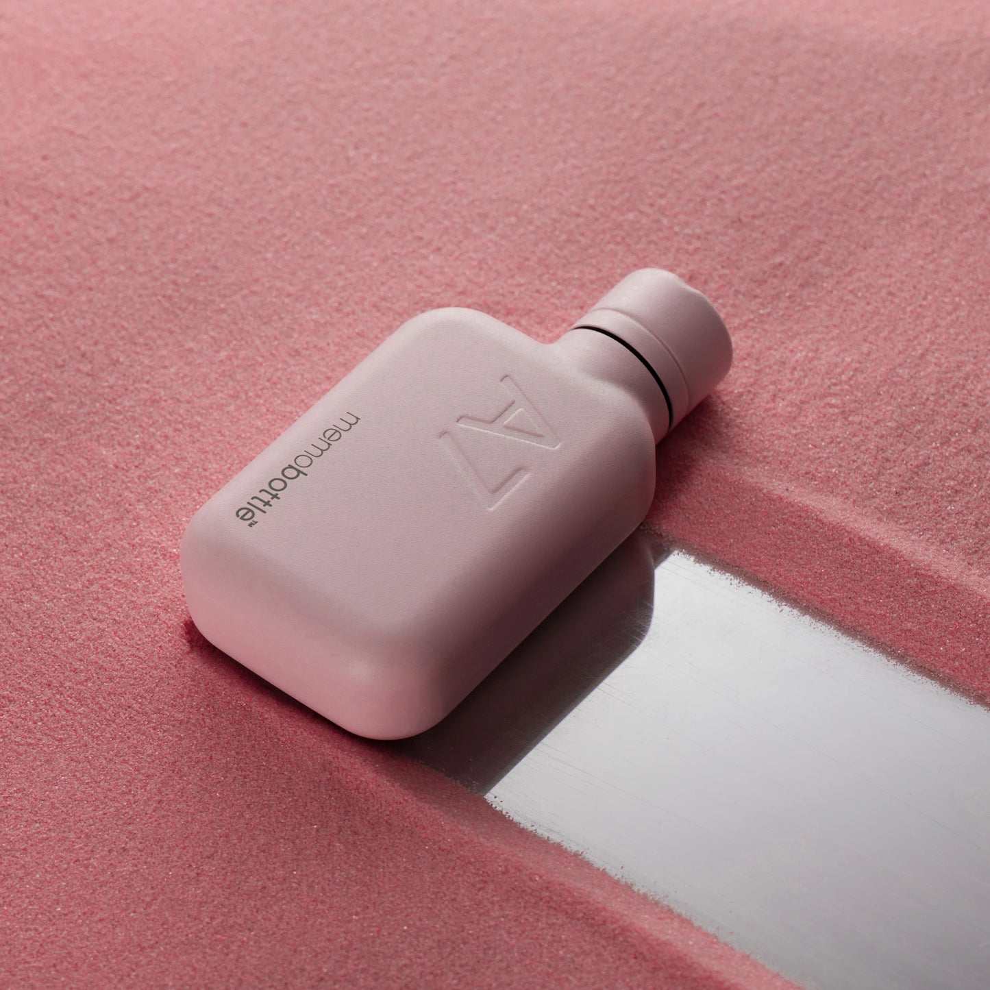 Memobottle™ A7 Stainless Steel 250ml, Pink Salt
