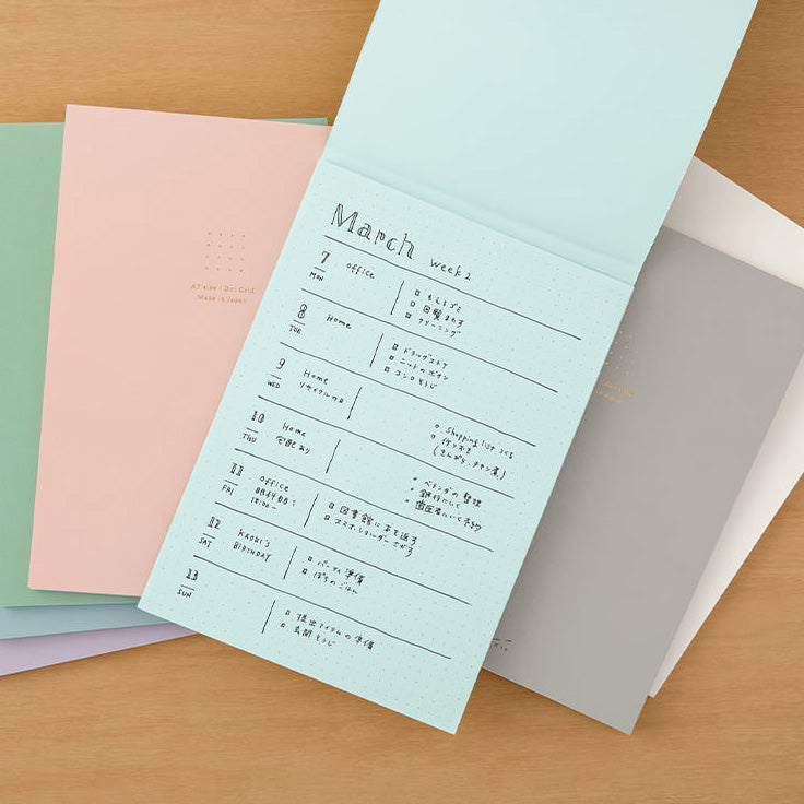 Midori Color Dot Grid Paper Pad