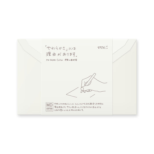 Midori MD Envelope Cotton Sideways