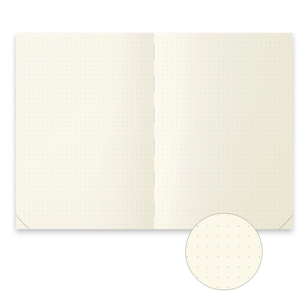 Midori MD Notebook Journal Codex 1Day 1Page Dot grid, A5