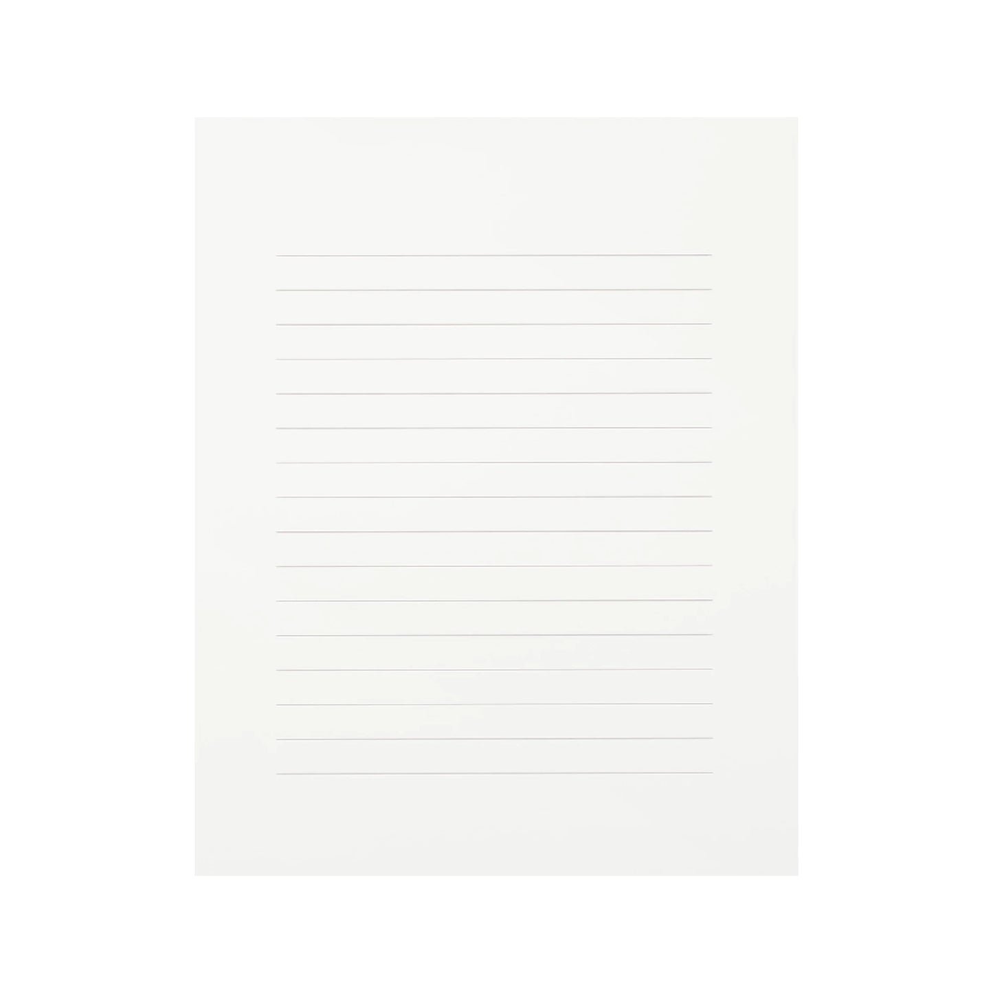 Midori MD Paper Letter Pad Cotton Horizontal Ruled Lines