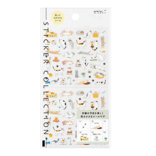 Midori Sticker Cat, Small