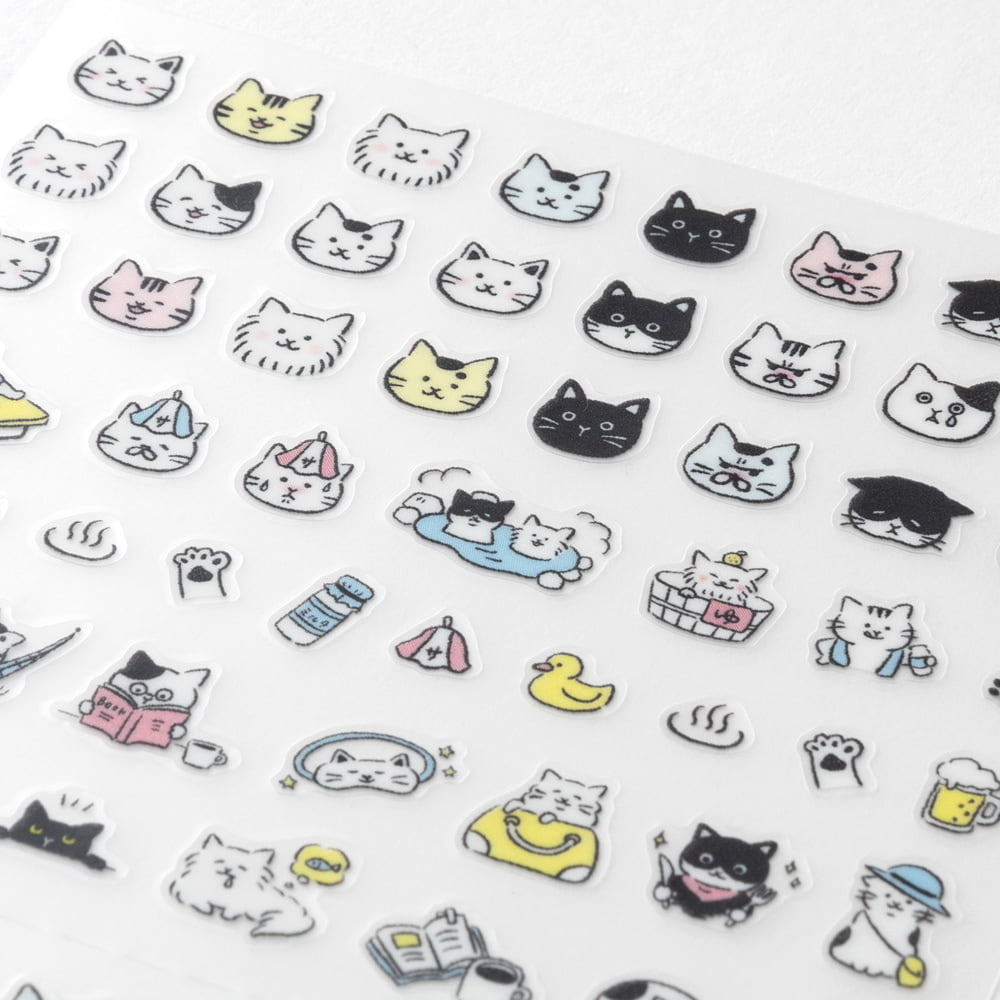 Midori Sticker Pictograph Cat