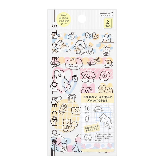 Midori Sticker Two Sheets