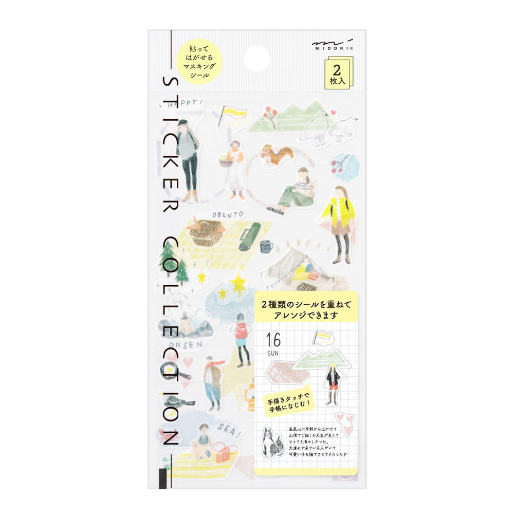 Midori Sticker Two Sheets