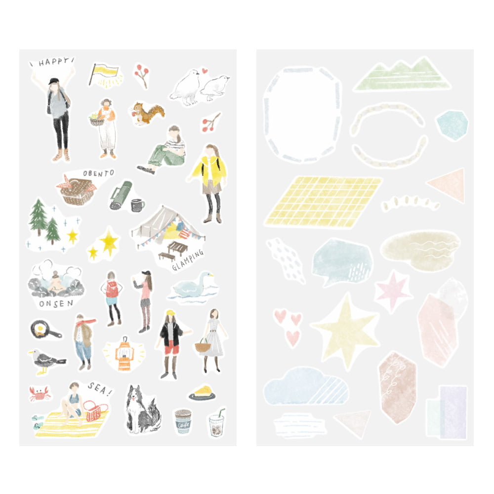 Midori Sticker Two Sheets