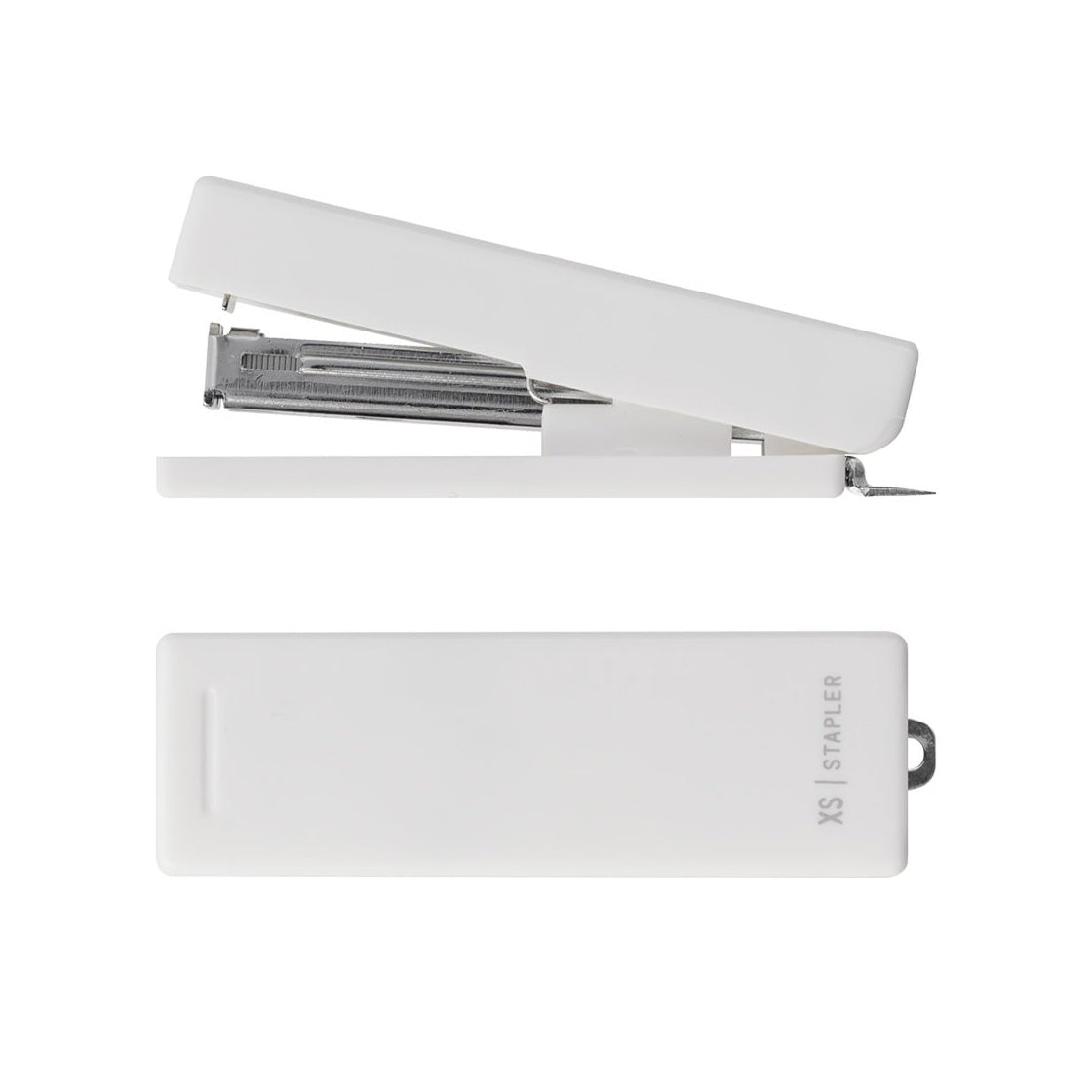 Midori XS Compact Stapler, White