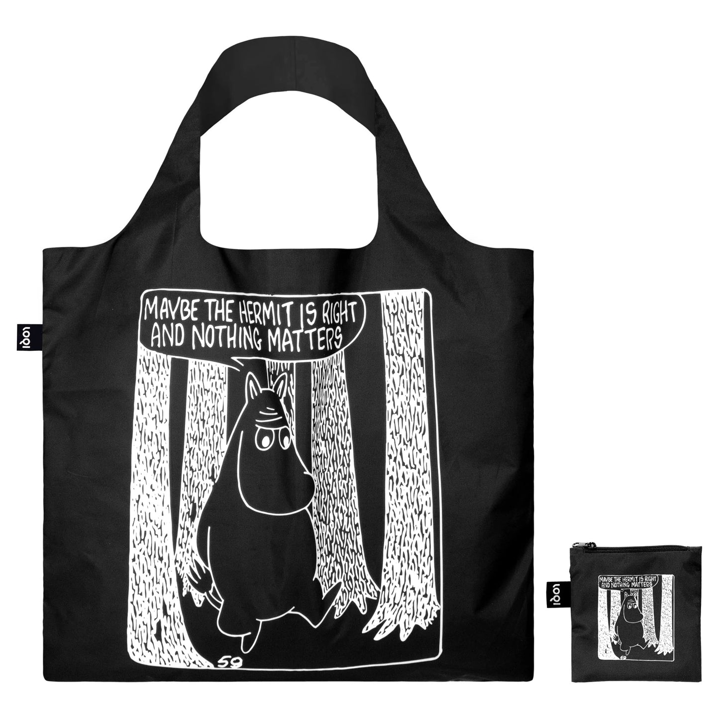 LOQI Moomin Recycled Bag, Comic Adventures