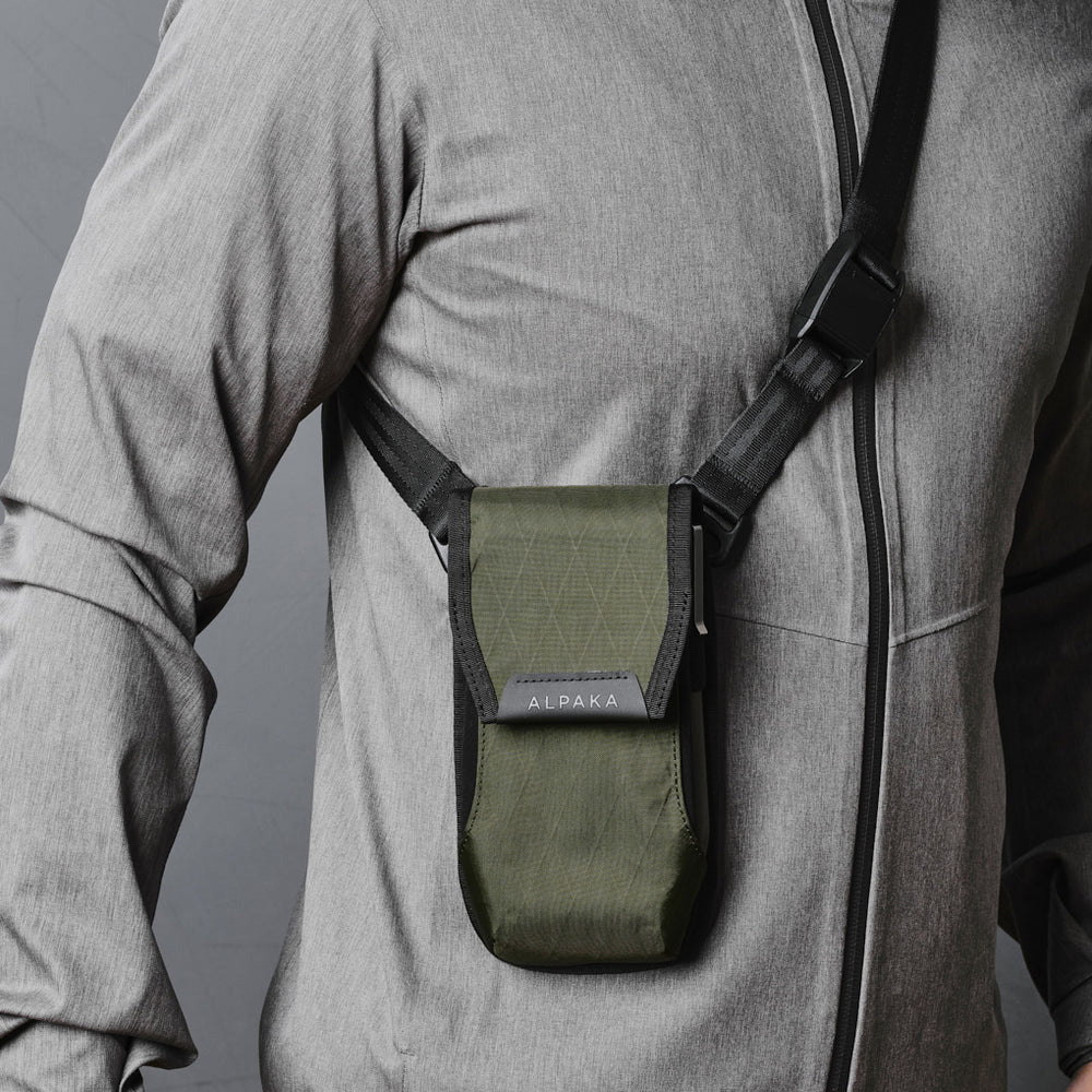 ALPAKA Modular Phone Sling V2 X-Pac® VX21, Green