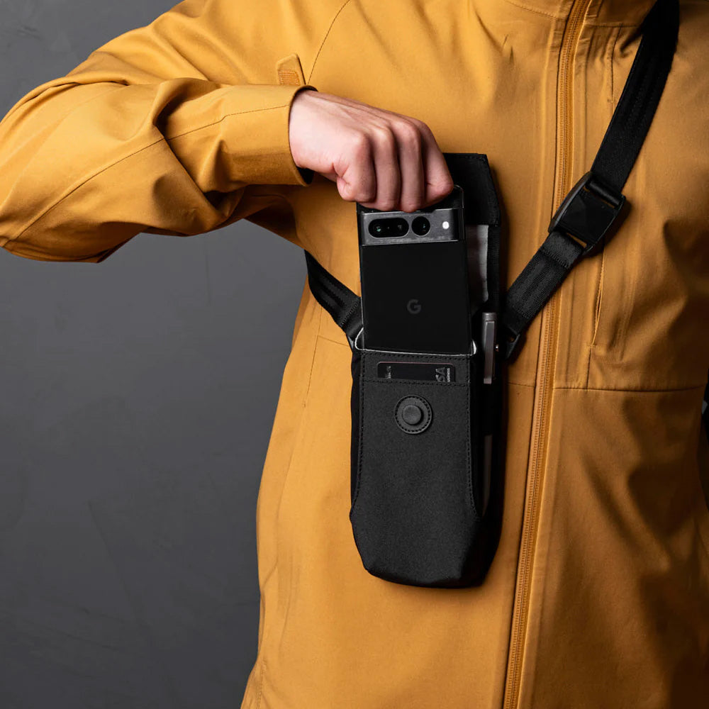 ALPAKA Modular Phone Sling V2 Axoflux 300D, Black