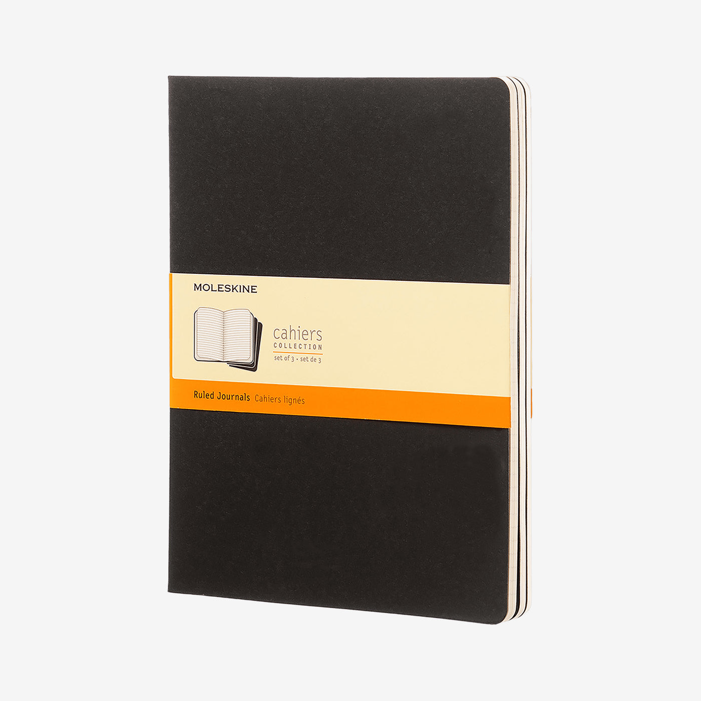 Moleskine Cahier Journal, XL (3-pakk)