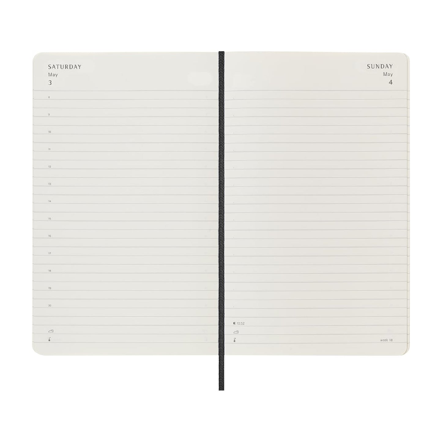 Moleskine Daily Planner 2025, A5 (Softcover)