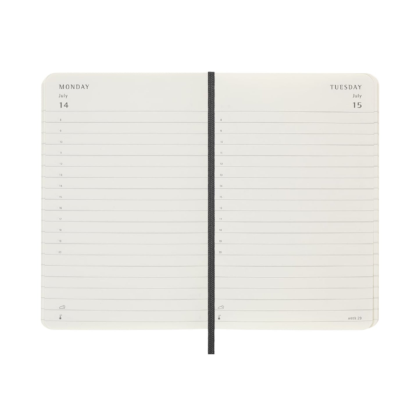 Moleskine Daily Planner 2025, Pocket (Softcover)