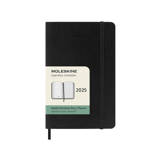 Moleskine Weekly Planner 2025, Pocket (Softcover)