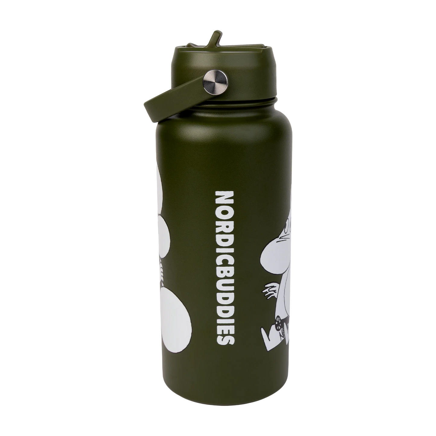 Nordicbuddies Moomintroll Thermal Bottle 550 ml, Weightlifting