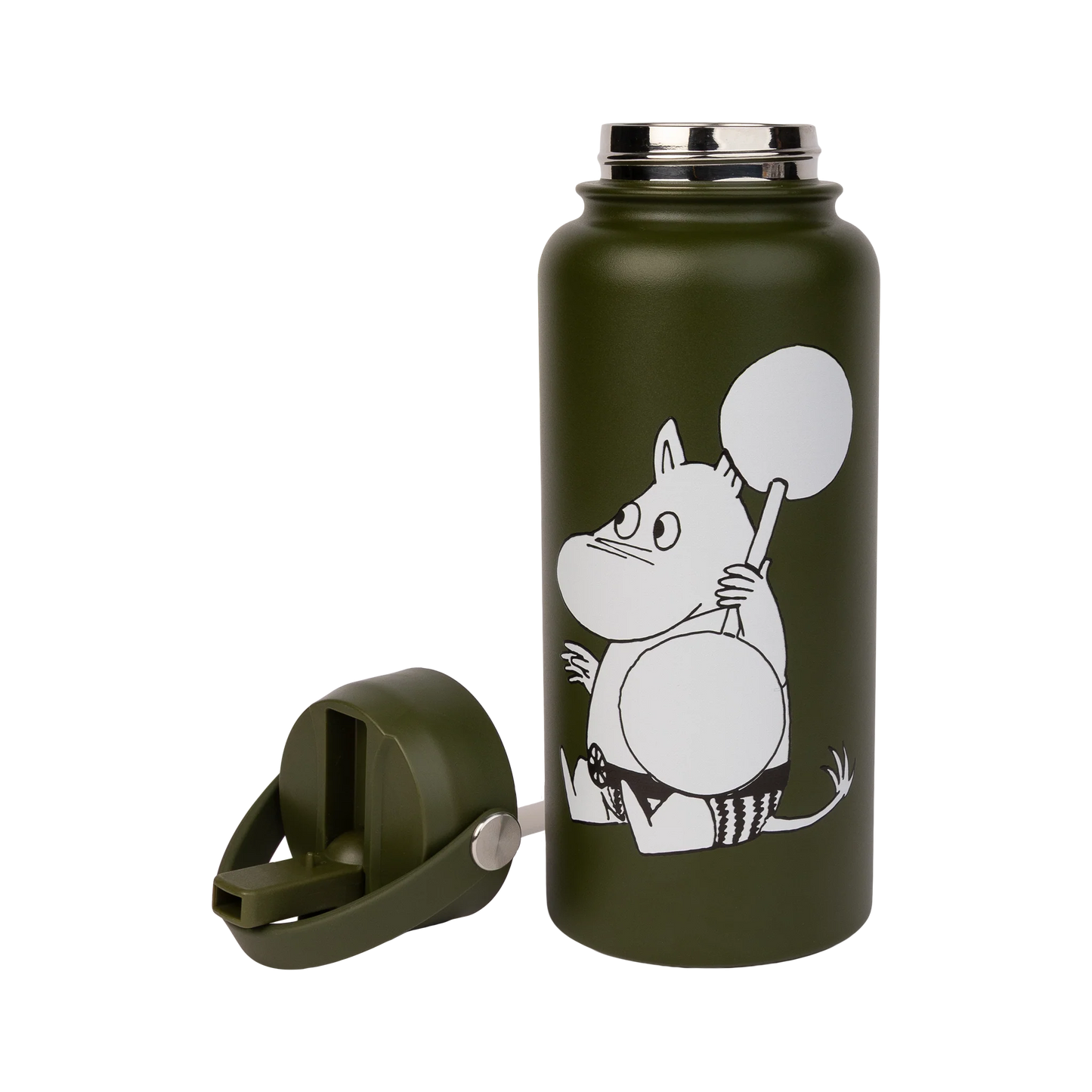 Nordicbuddies Moomintroll Thermal Bottle 550 ml, Weightlifting
