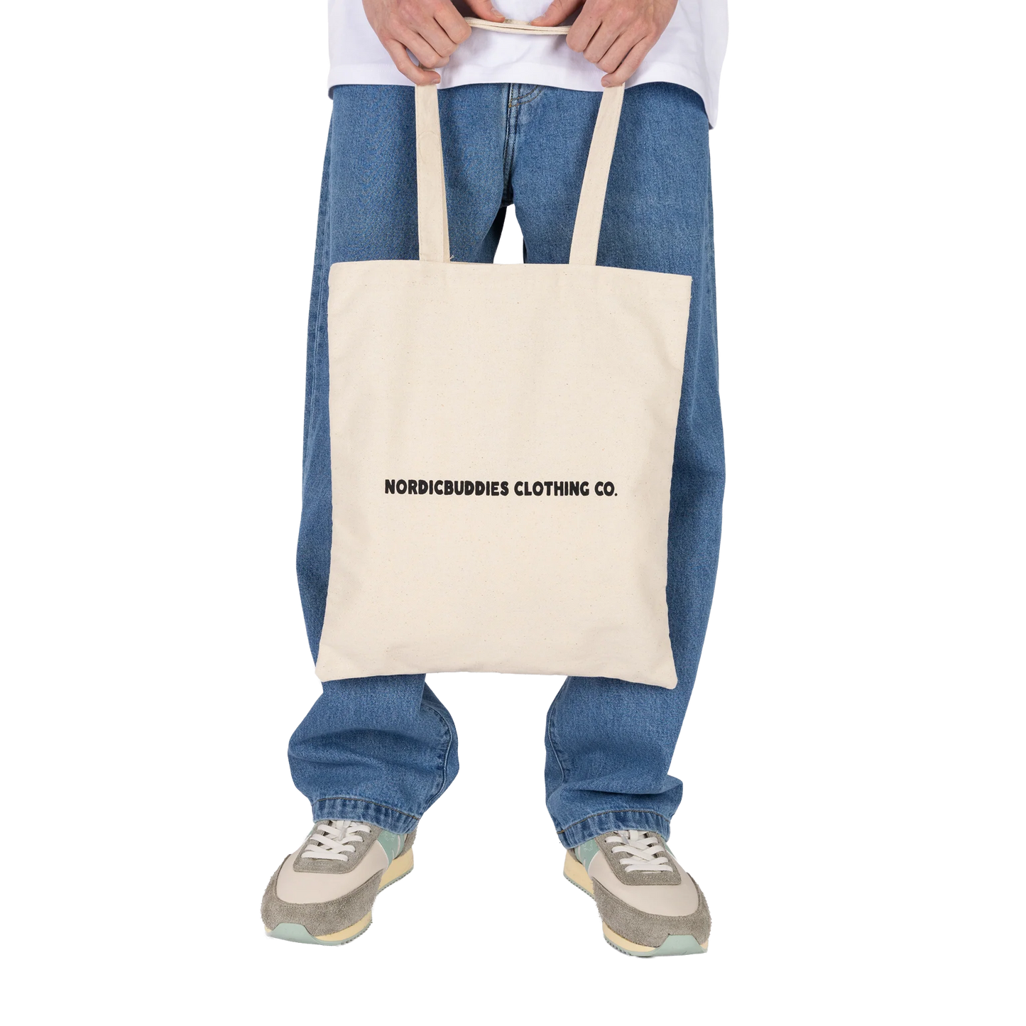 NordicBuddies Moomintroll Soft Character Tote Bag, White