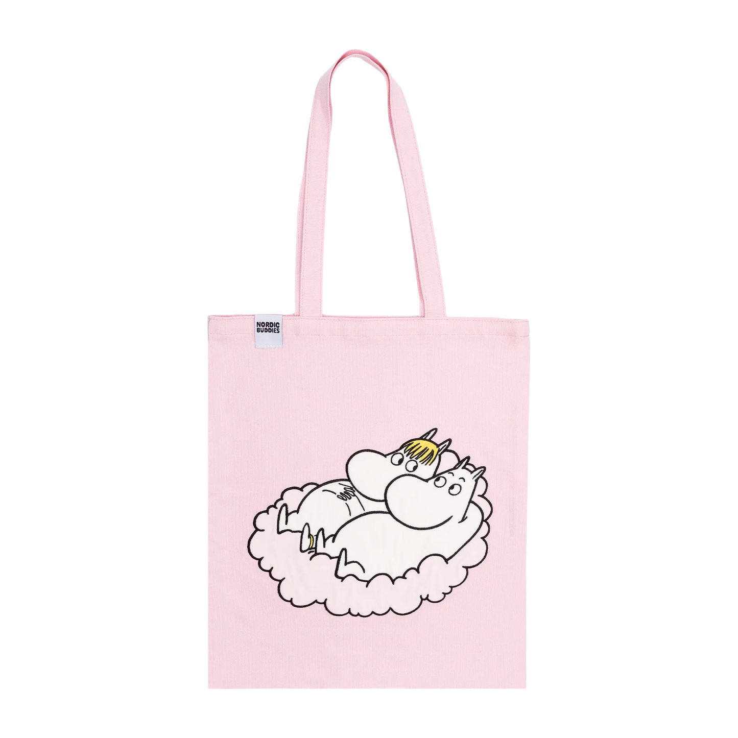 Nordicbuddies Moomin Soft Charachter Tote Bag, Pink