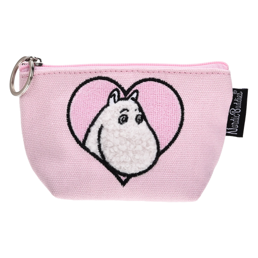Nordicbuddies Moomintroll Canvas Pouch, Love