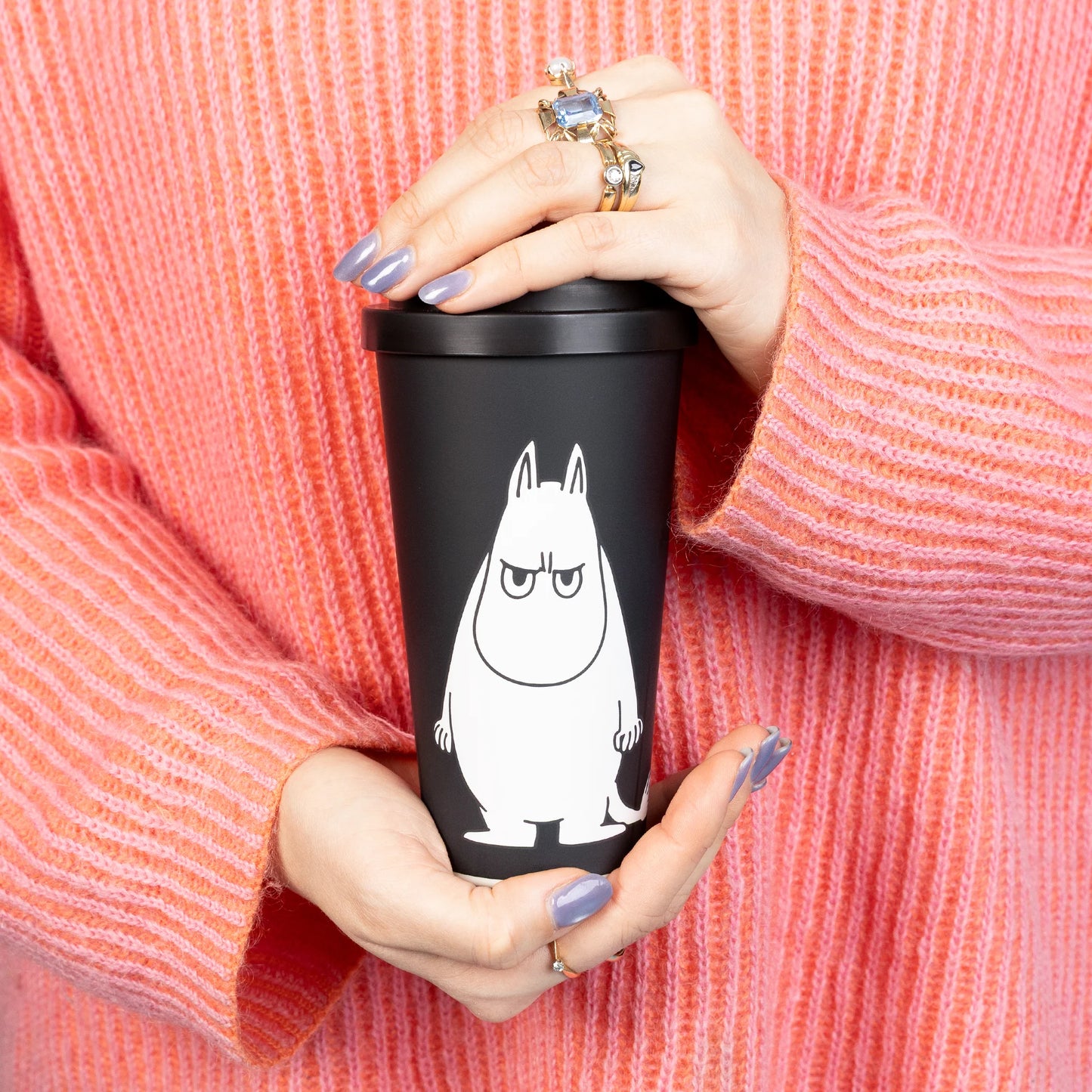 Nordicbuddies Moomintroll's Temper Take Away Mug, 450 ml