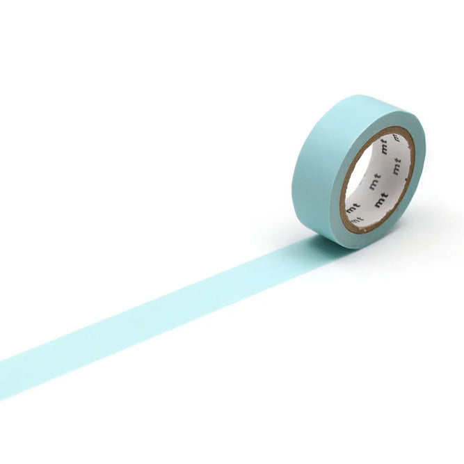 Mt masking tape Mt Basic 15mm Washi Tape, Baby Blue