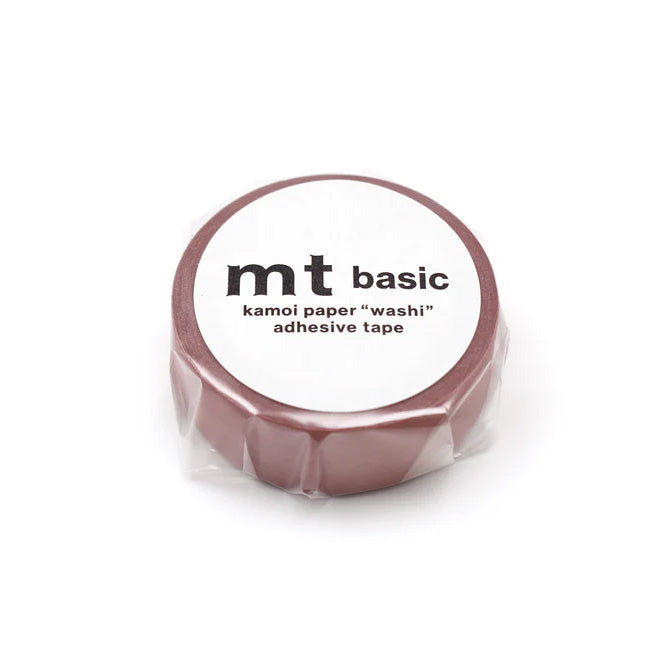 Mt masking tape Mt Basic 15mm Washi Tape, Light Vermilion