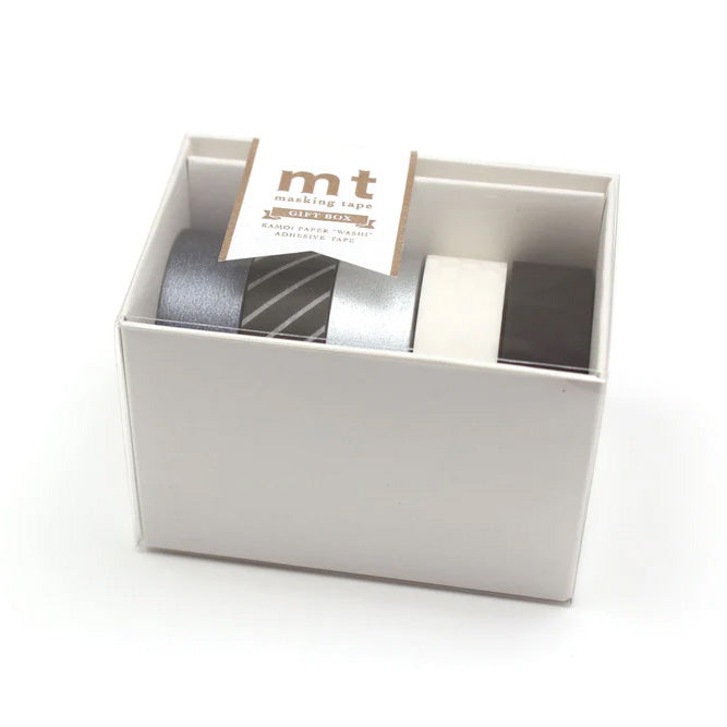 Mt masking tape Mt Gift Box set of 5 15 mm Washi Tape, Monotone3