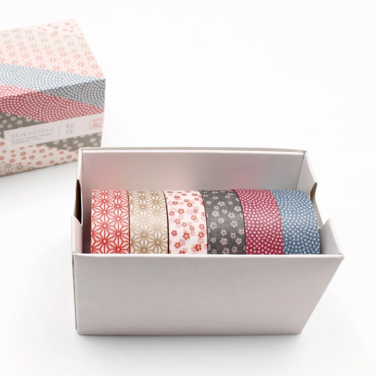 Mt masking tape Mt Gift Box set of 6 15 mm Washi Tape, Wamon