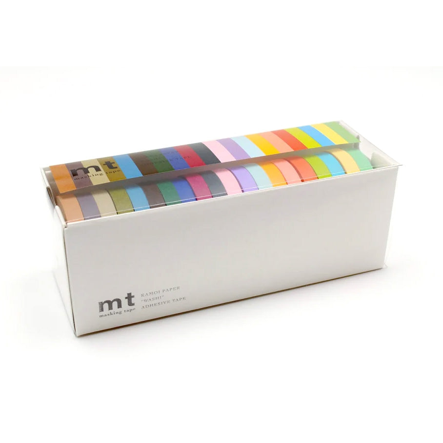 Mt masking tape Mt Basic 20 pk 7 mm Washi Tape, Light and Muted Colour