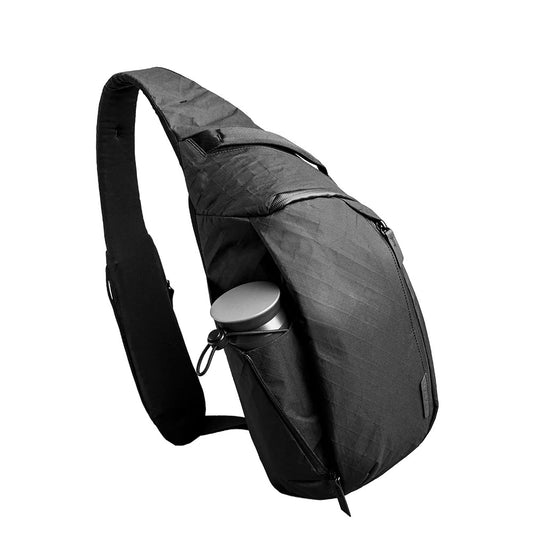 ALPAKA Metro Crossbody Black Ultradyne 100D, Left Shoulder