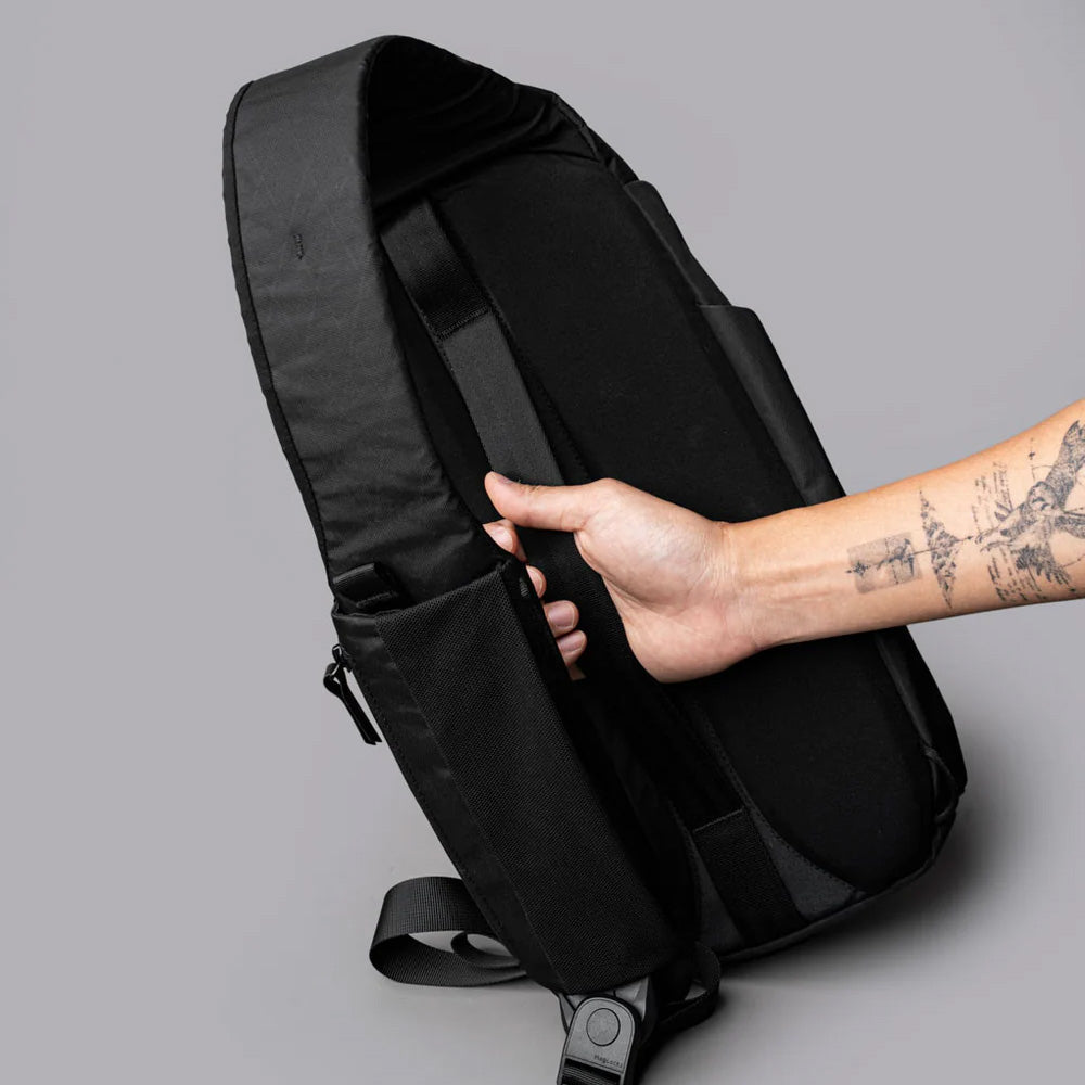 ALPAKA Metro Crossbody Black X-Pac X42, Left Shoulder