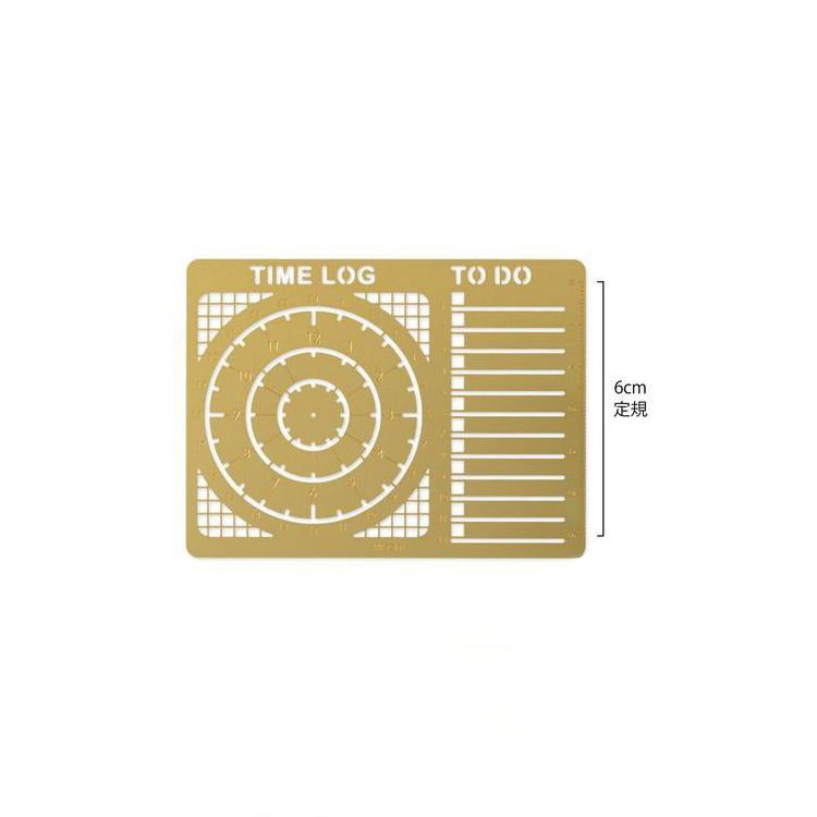 Midori Diary Template Time Log
