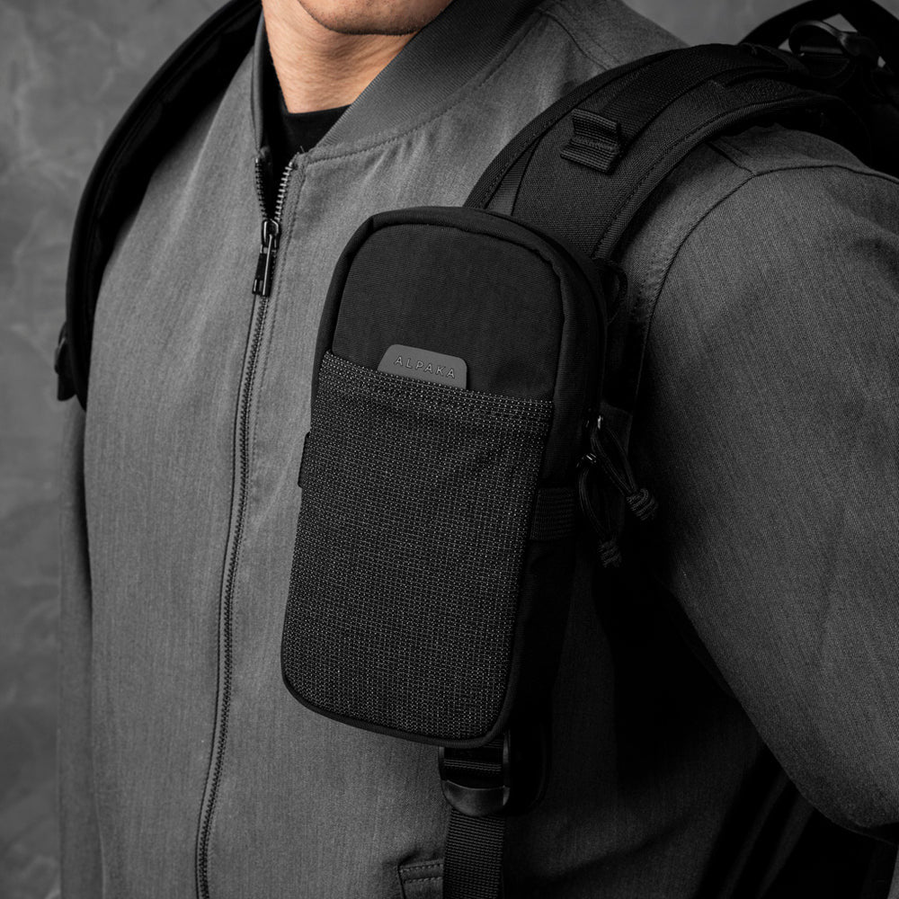 ALPAKA Modular Shoulder Pocket Max Axoflux 400D, Black