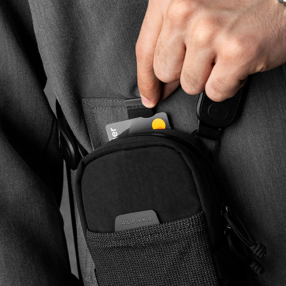 ALPAKA Modular Shoulder Pocket Max Axoflux 400D, Black