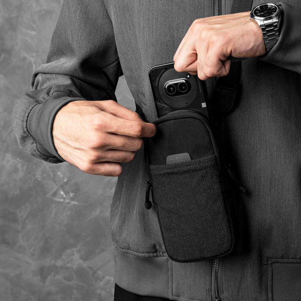 ALPAKA Modular Shoulder Pocket Max Axoflux 400D, Black