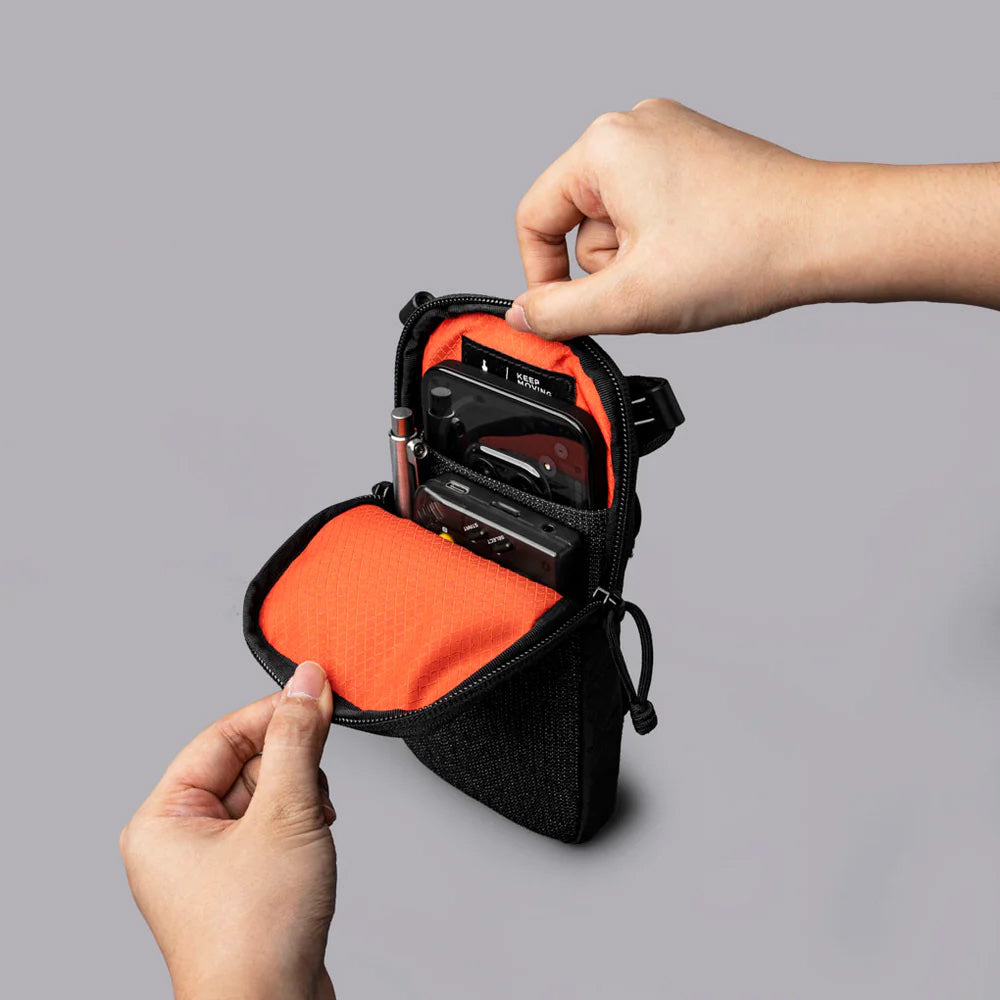 ALPAKA Modular Shoulder Pocket Slim Ultradyne 100D, Black