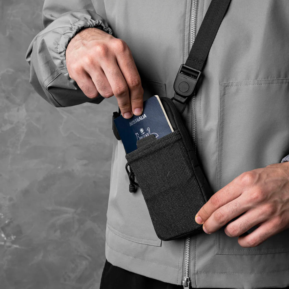 ALPAKA Modular Shoulder Pocket Slim Ultradyne 100D, Black