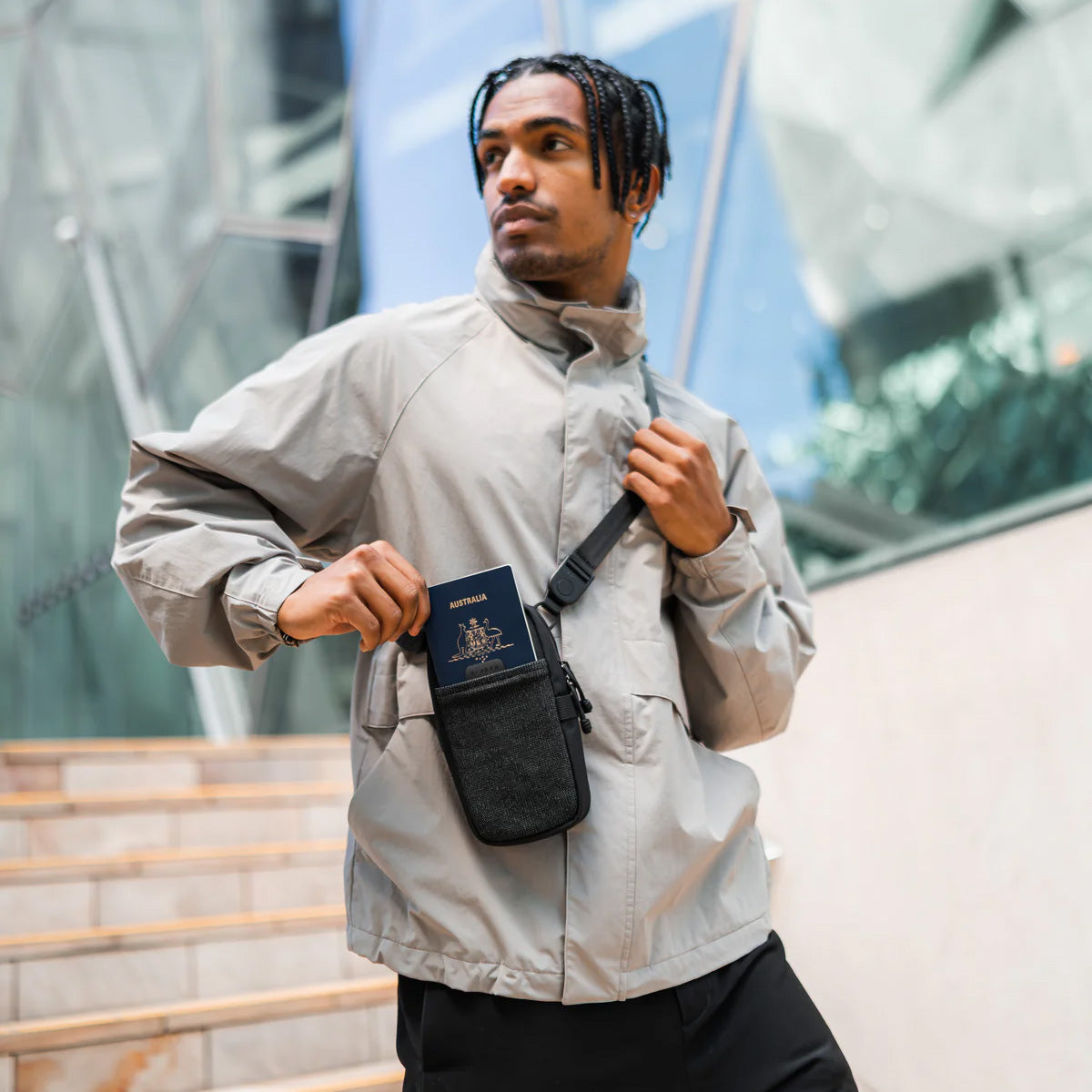 ALPAKA Modular Shoulder Pocket Max Axoflux 400D, Black