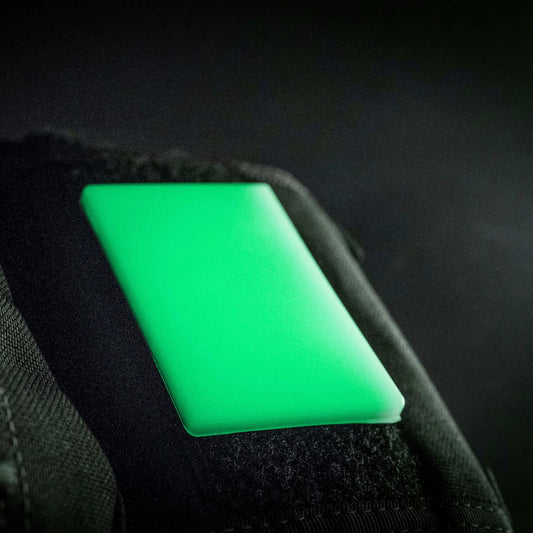 TEC-Accessoires Embrite™ BEACON Morale Patch, Green Glow