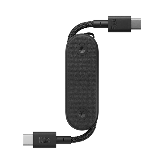 Native Union Pocket Cable (USB-C to USB-C), Black