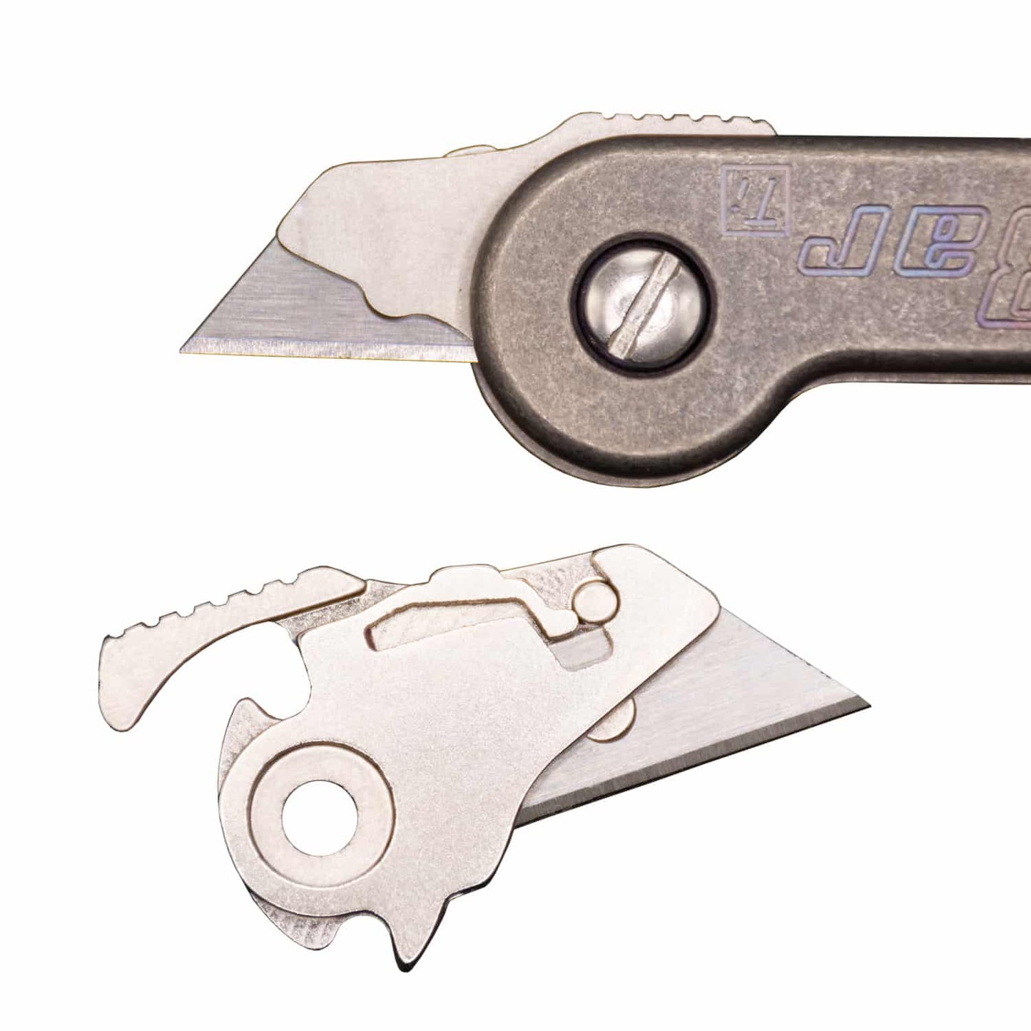 KeyBar Tool Insert Set: Mini Utility Tool & Phillips Screwdriver with Locking Plate