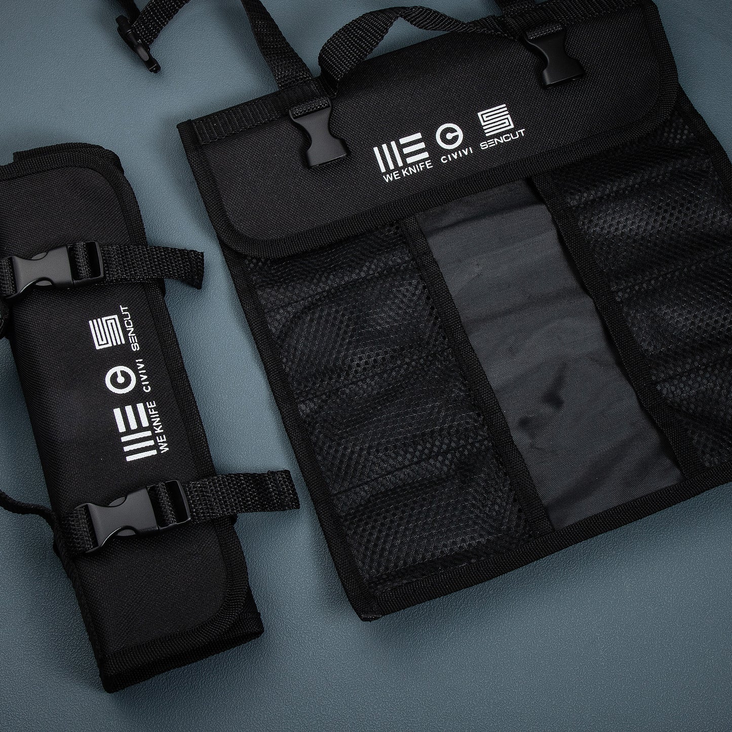 WEKNIFE Knife Rolls, Black - Farsdagskampanje