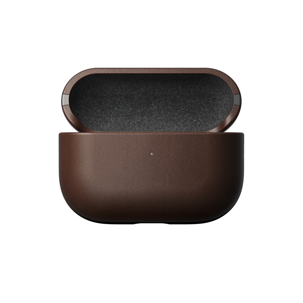 Nomad Airpods Case Pro 2 Horween Leather, Rustic Brown