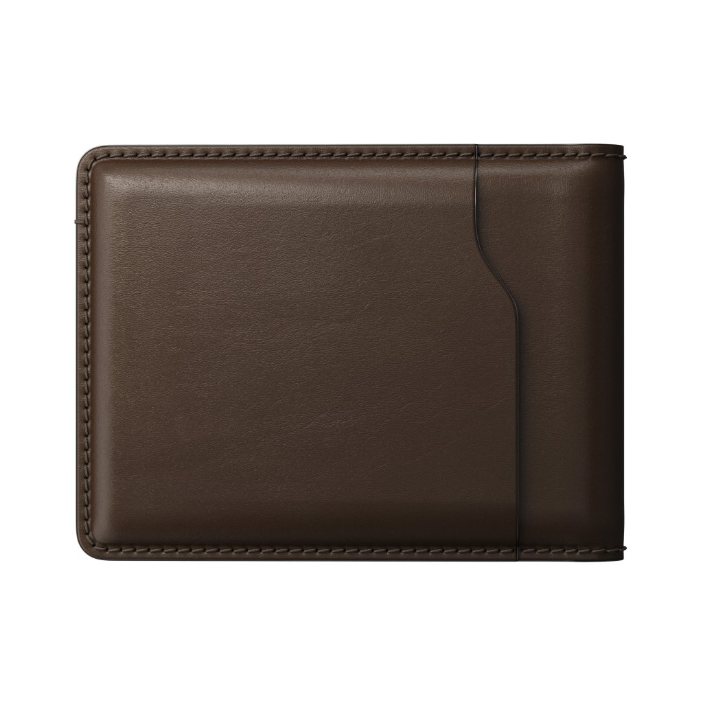 Nomad Bifold Wallet Horween Leather, Rustic Brown