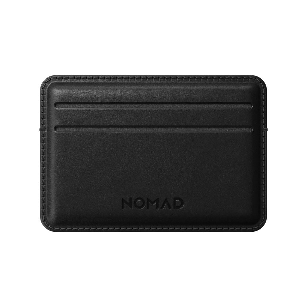 Nomad Card Wallet Horween Leather, Black