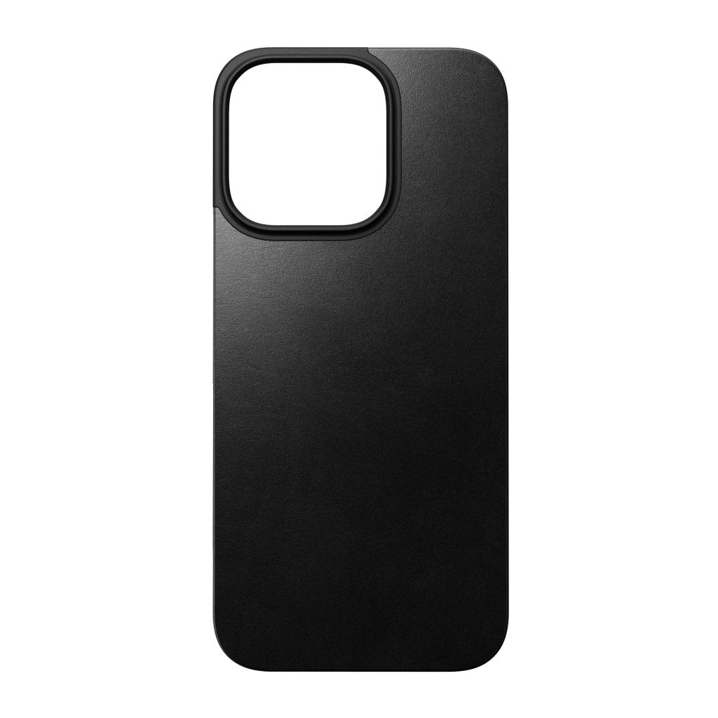 Nomad Magnetic Horween Leather Back iPhone 16 Pro, Black