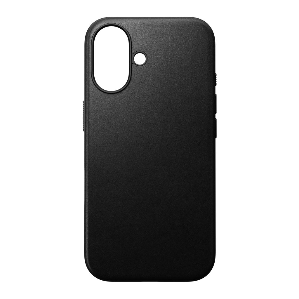 Nomad Modern Nomad Leather Case iPhone 16, Black