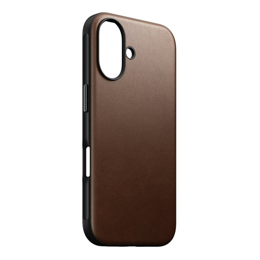 Nomad Modern Nomad Leather Case iPhone 16, Brown