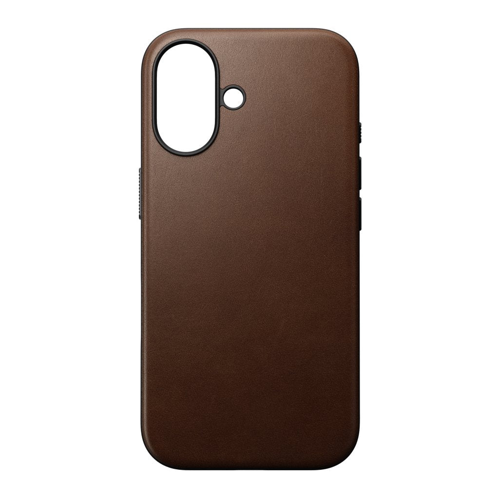 Nomad Modern Nomad Leather Case iPhone 16, Brown